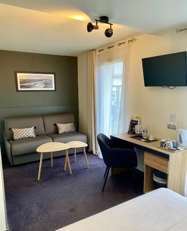 Hotel Le Pavillon De Saint-Lo - Anciennement Lunotel ภายนอก รูปภาพ